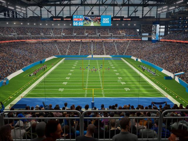 Ford Field - Section 344 Seat View