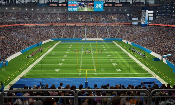 Ford Field - Section 344 Seat View