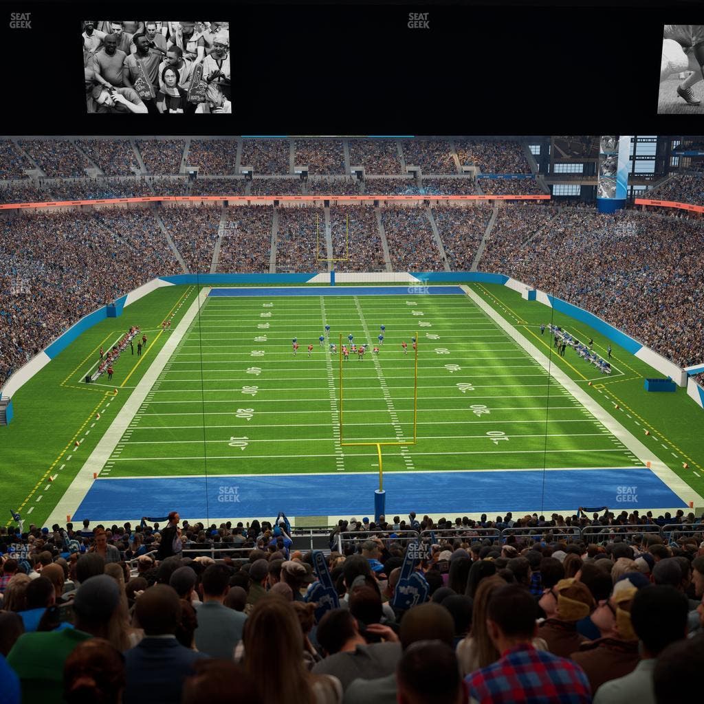 Ford Field - Section 344 Seat View