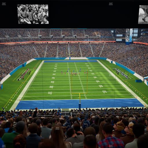 Ford Field - Section 344 Seat View