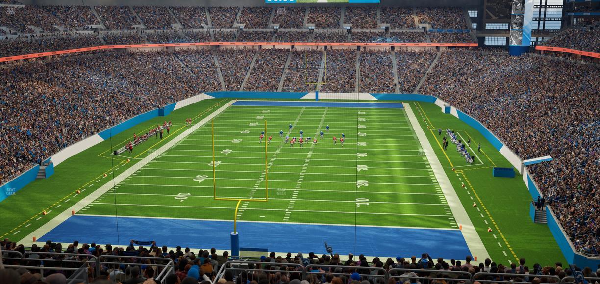 Ford Field - Section 345 Seat View