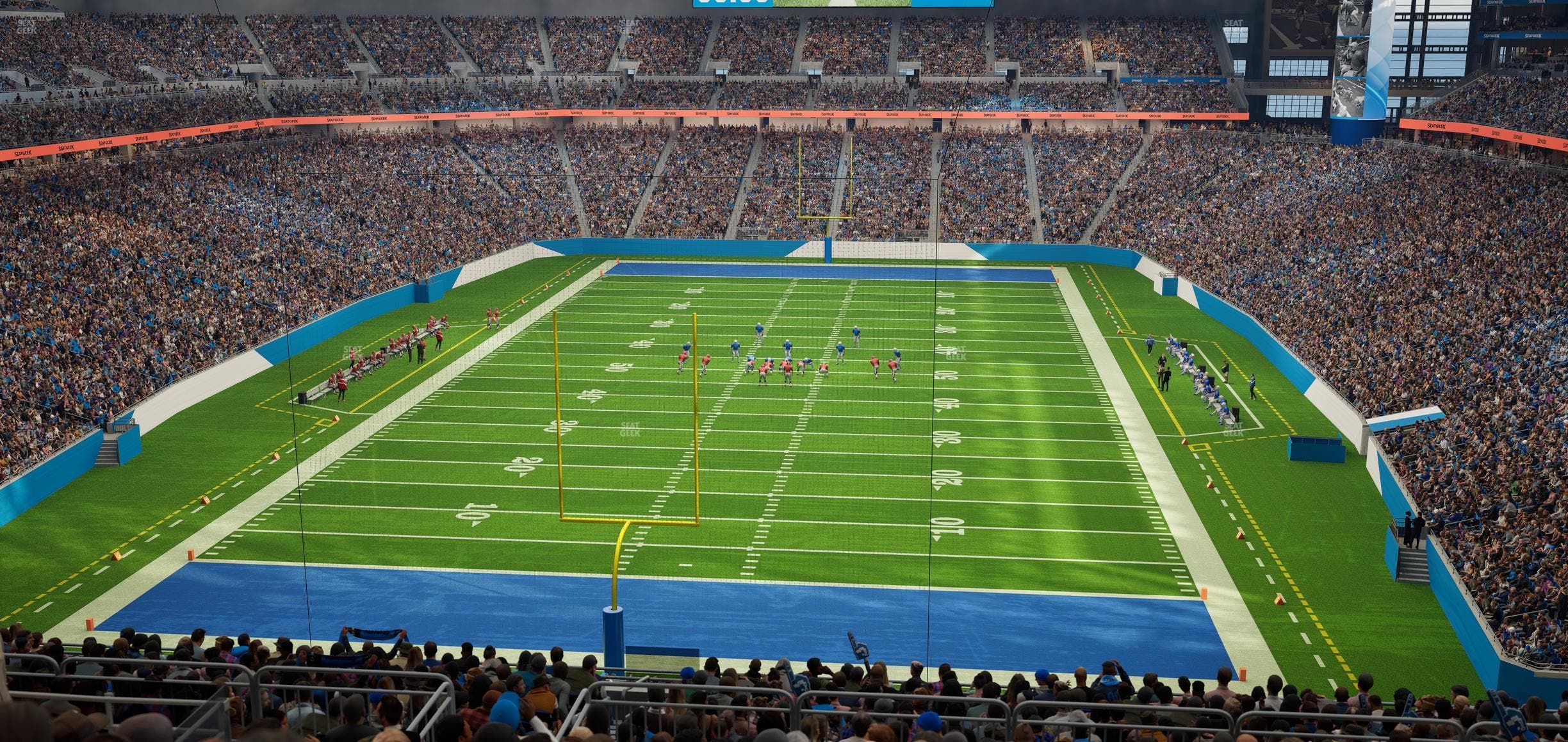 Ford Field - Section 345 Seat View