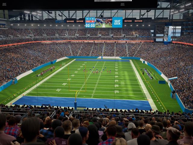 Ford Field - Section 345 Seat View
