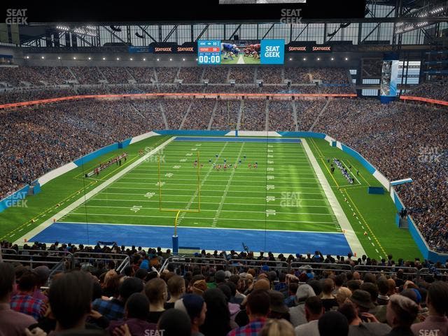 Ford Field - Section 345 Seat View