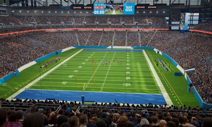 Ford Field - Section 345 Seat View