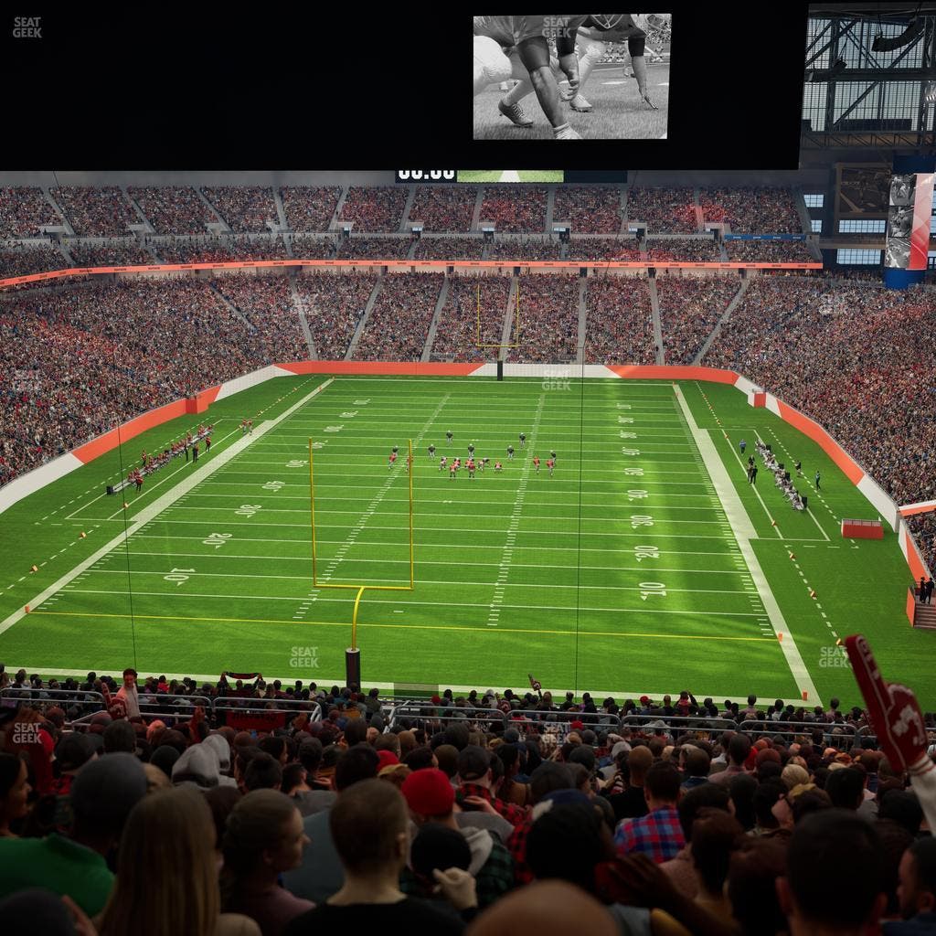 Ford Field - Section 345 Seat View