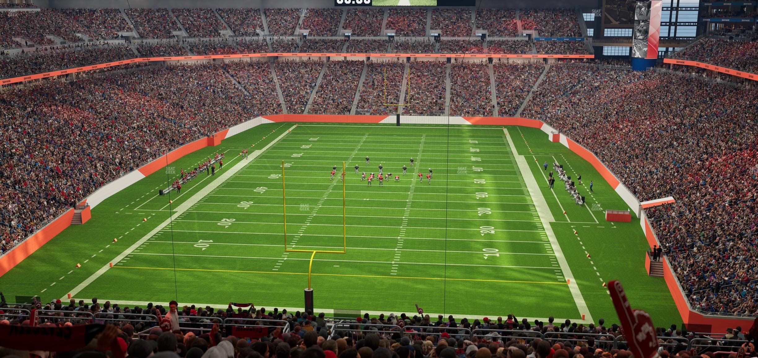 Ford Field - Section 345 Seat View