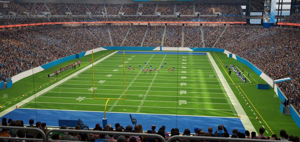 Ford Field - Section 345 Seat View