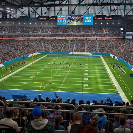 Ford Field - Section 345 Seat View