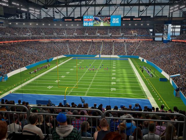 Ford Field - Section 345 Seat View