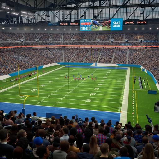 Ford Field - Section 346 Seat View
