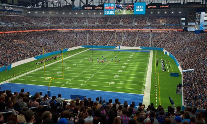 Ford Field - Section 346 Seat View