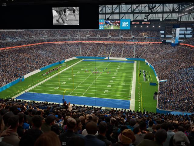 Ford Field - Section 346 Seat View