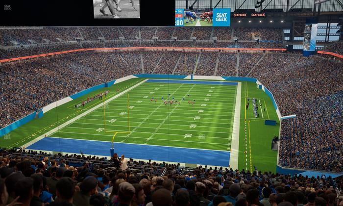 Ford Field - Section 346 Seat View