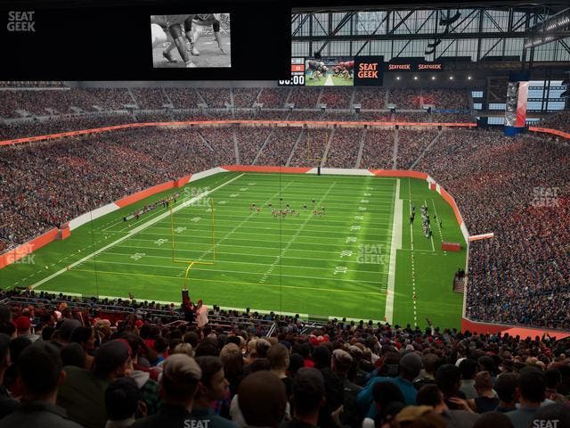 Ford Field - Section 346 Seat View