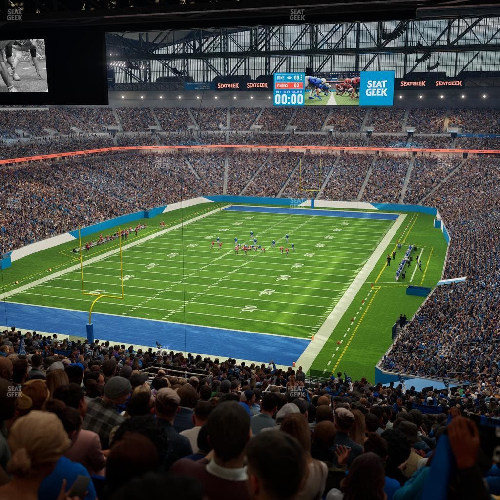 Ford Field - Section 347 Seat View