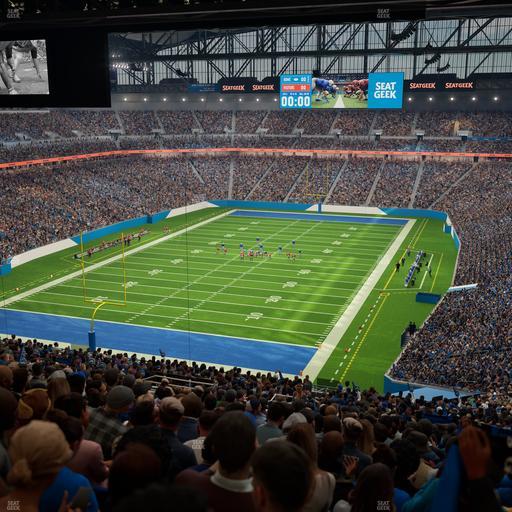 Ford Field - Section 347 Seat View