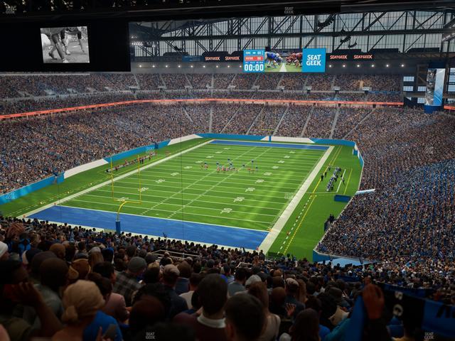 Ford Field - Section 347 Seat View