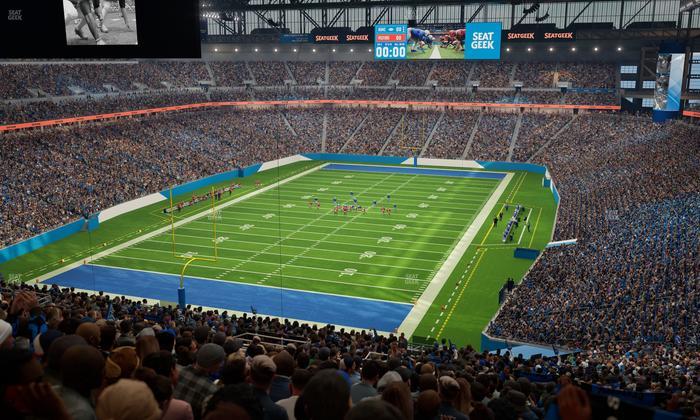 Ford Field - Section 347 Seat View