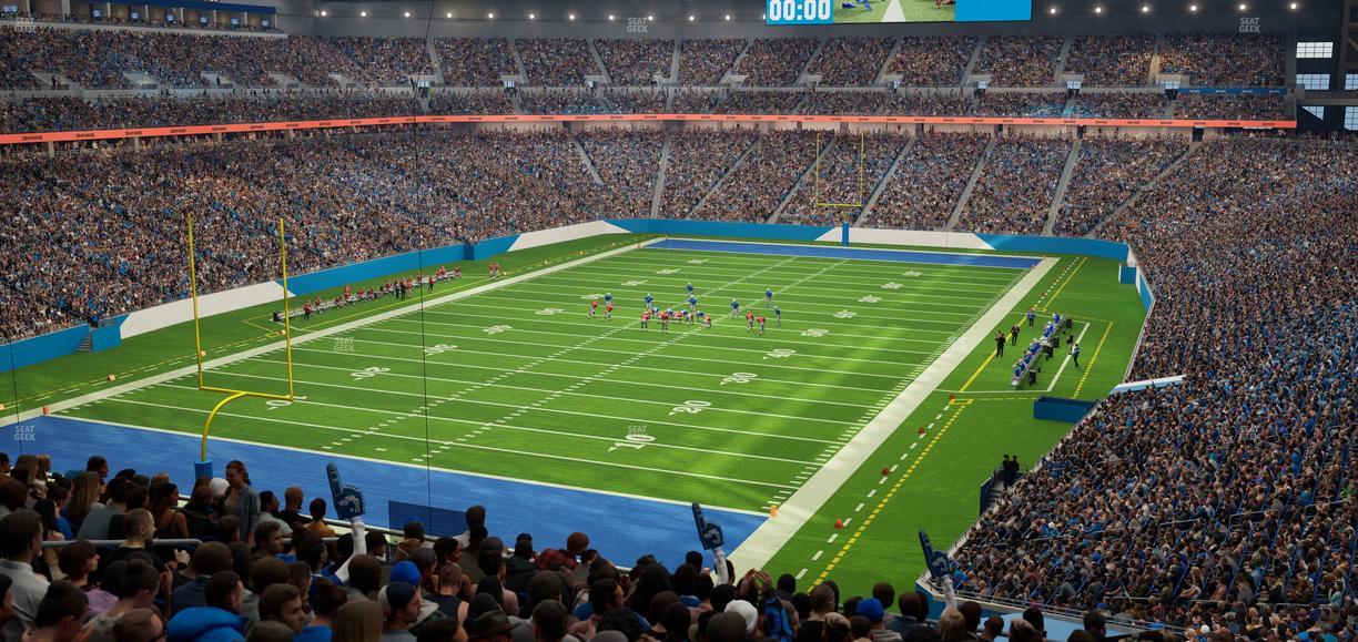 Ford Field - Section 347 Seat View
