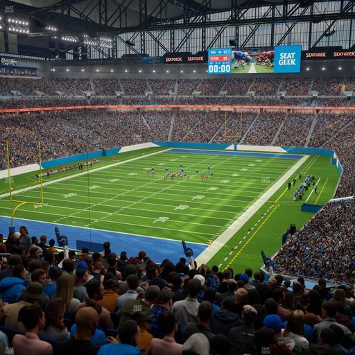 Ford Field - Section 347 Seat View