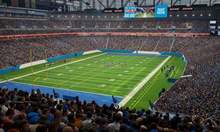 Ford Field - Section 347 Seat View