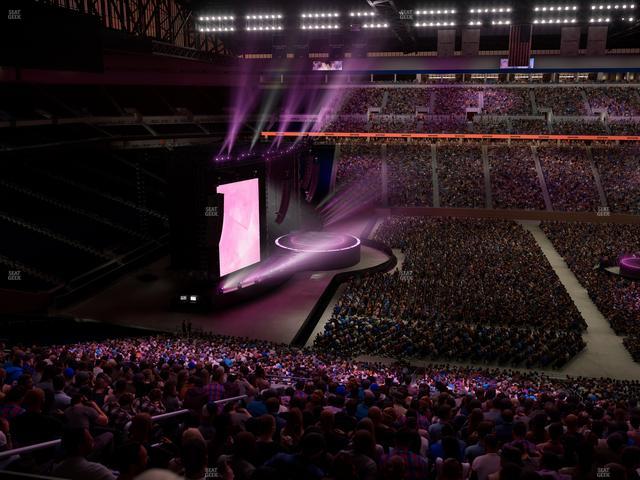 Ford Field - Section Club 1 Seat View