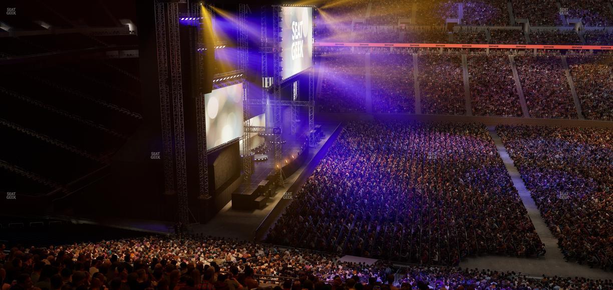 Ford Field - Section Club 1 Seat View