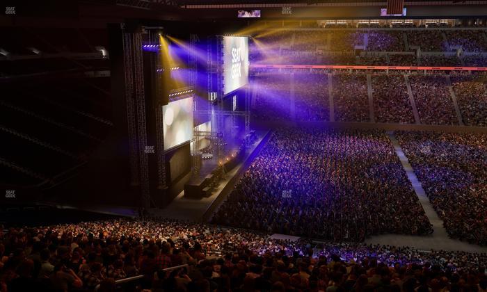 Ford Field - Section Club 1 Seat View
