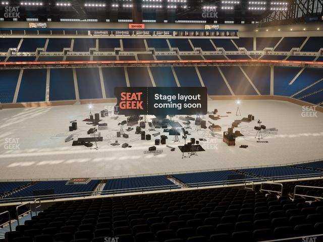 Ford Field - Section Club 1 Seat View