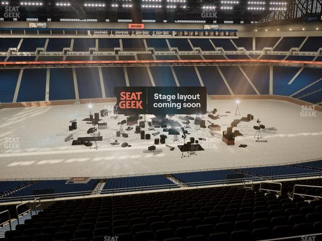 Ford Field - Section Club 1 Seat View