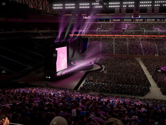 Ford Field - Section Club 2 Seat View