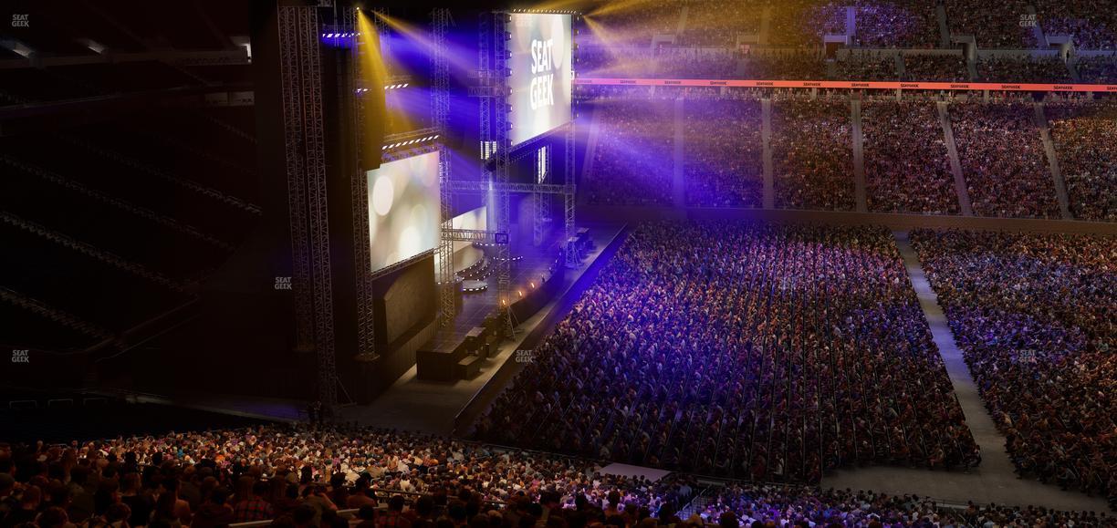 Ford Field - Section Club 2 Seat View