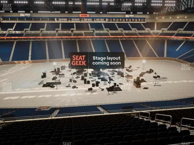 Ford Field - Section Club 2 Seat View