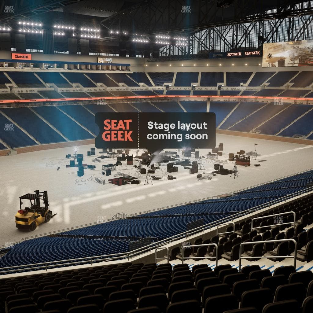 Ford Field - Section Club 200 Seat View