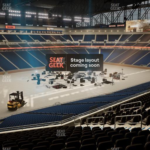 Ford Field - Section Club 200 Seat View