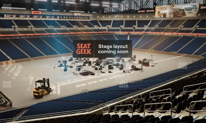 Ford Field - Section Club 200 Seat View