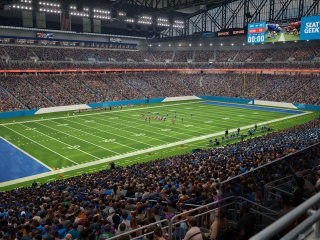 Ford Field - Section Club 201 Seat View