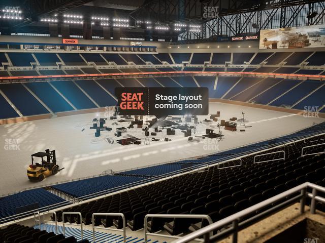 Ford Field - Section Club 201 Seat View