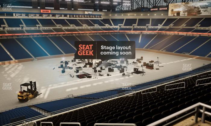 Ford Field - Section Club 201 Seat View