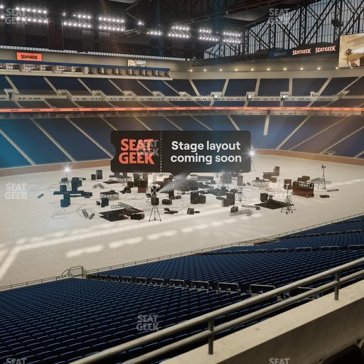 Ford Field - Section Club 202 Seat View