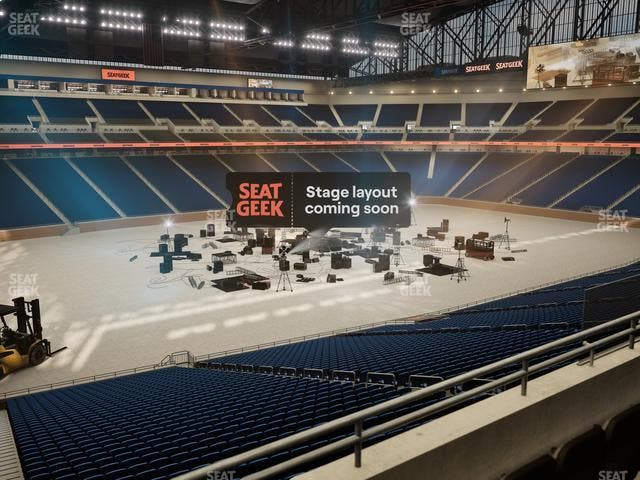 Ford Field - Section Club 202 Seat View