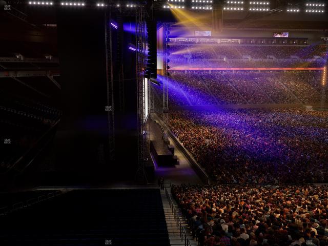 Ford Field - Section Club 203 Seat View