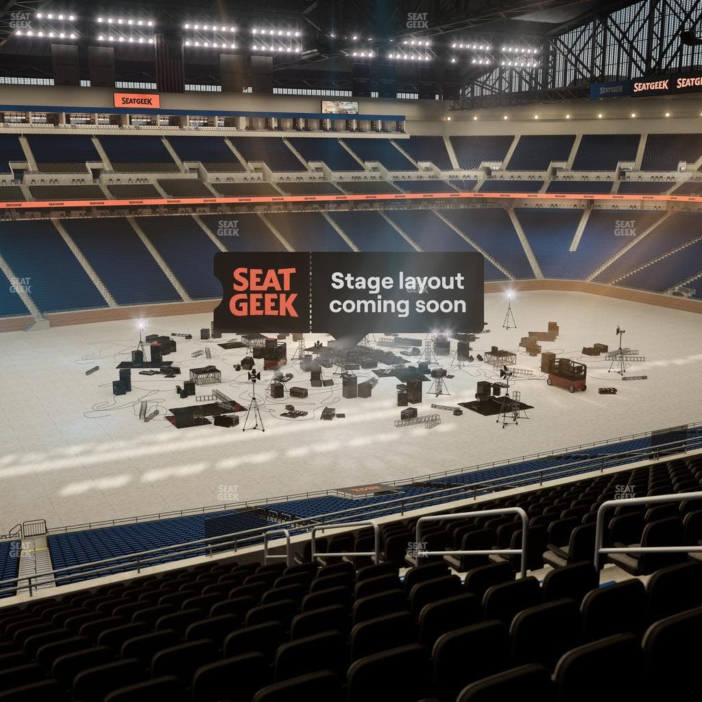 Ford Field - Section Club 203 Seat View