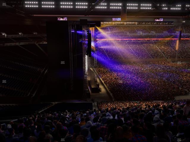 Ford Field - Section Club 203 Seat View