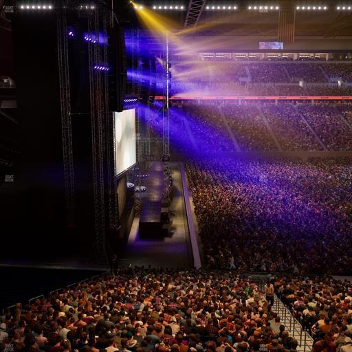 Ford Field - Section Club 204 Seat View