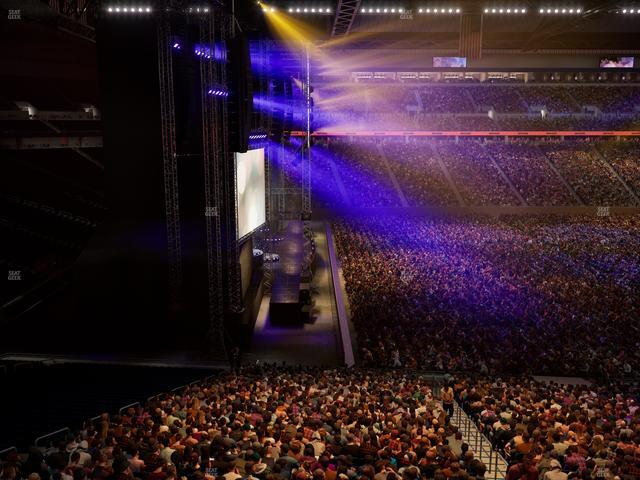 Ford Field - Section Club 204 Seat View