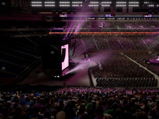 Ford Field - Section Club 204 Seat View