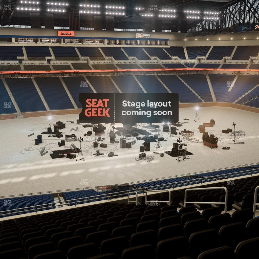 Ford Field - Section Club 204 Seat View