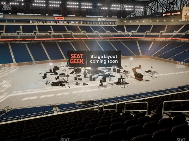 Ford Field - Section Club 204 Seat View